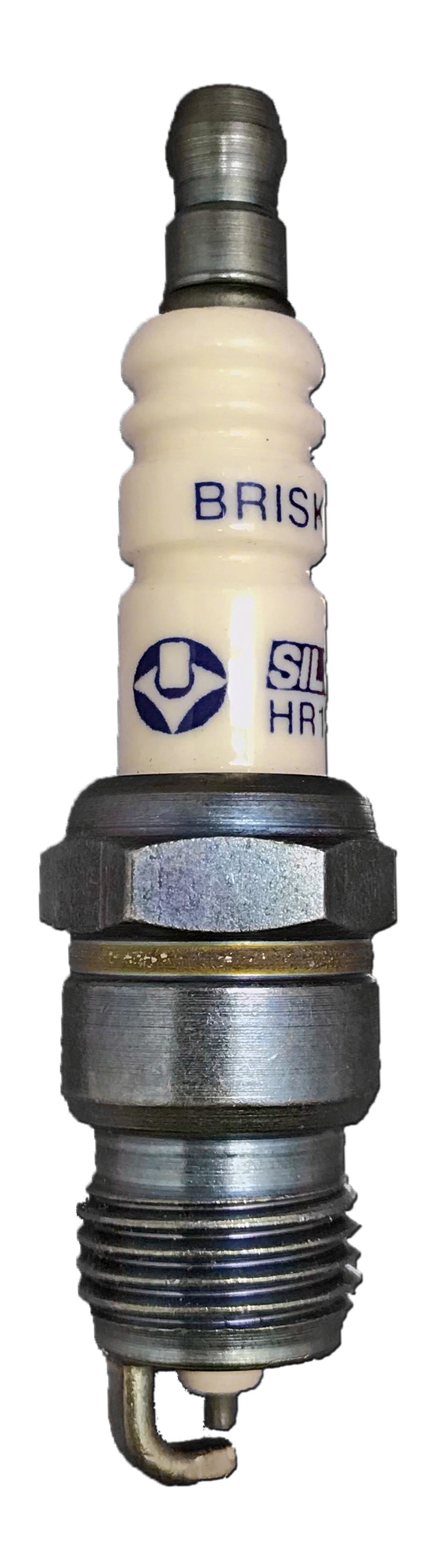 Spark Plug - Silver Racing - 14 mm Thread - 12.7 mm Reach - Heat Range 15 - Tapered Seat - Resistor - Each