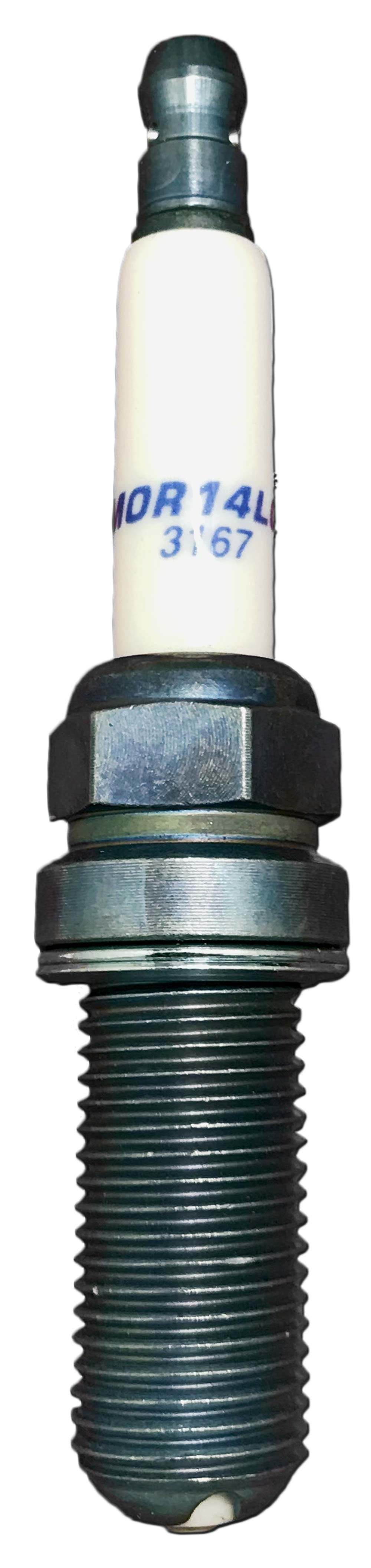 Spark Plug - Premium Racing - 12 mm Thread - 26.1 mm Reach - Heat Range 14 - Gasket Seat - Resistor - Each