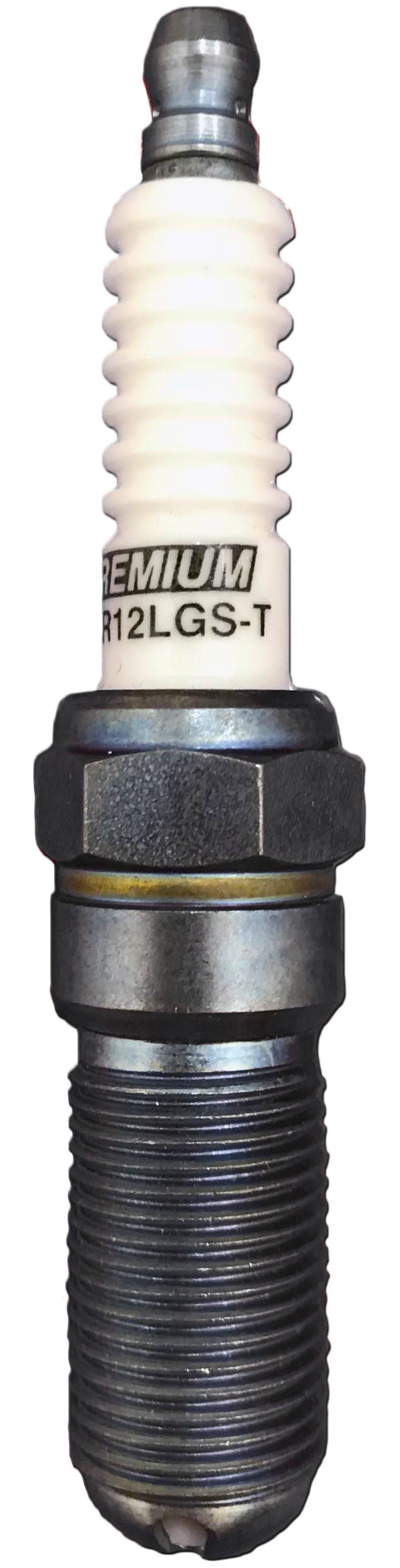 Spark Plug - Premium Racing - 14 mm Thread - 25 mm Reach - Heat Range 12 - Tapered Seat - Resistor - Each
