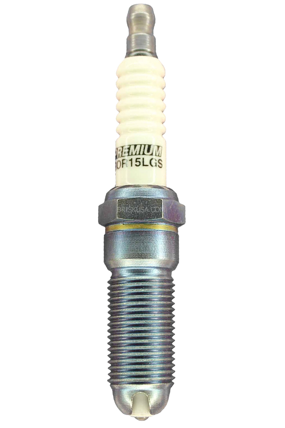 Spark Plug - Premium Racing - 14 mm Thread - 16 mm Reach - Heat Range 15 - Tapered Seat - Resistor - Each