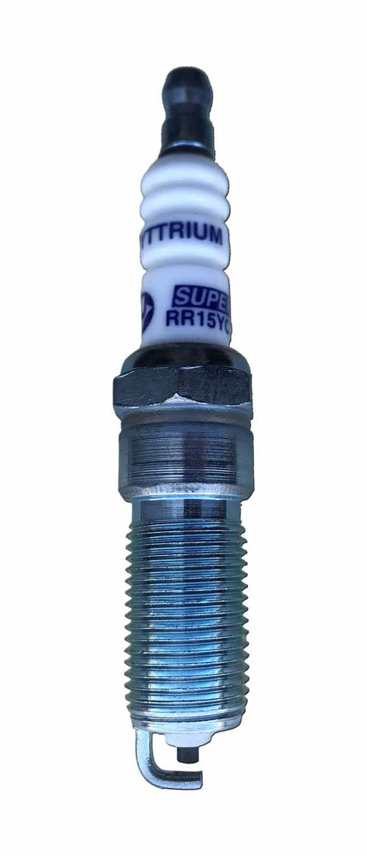 Spark Plug - Super Racing - 14 mm Thread - 25 mm Reach - Heat Range 15 - Tapered Seat - Resistor - Each