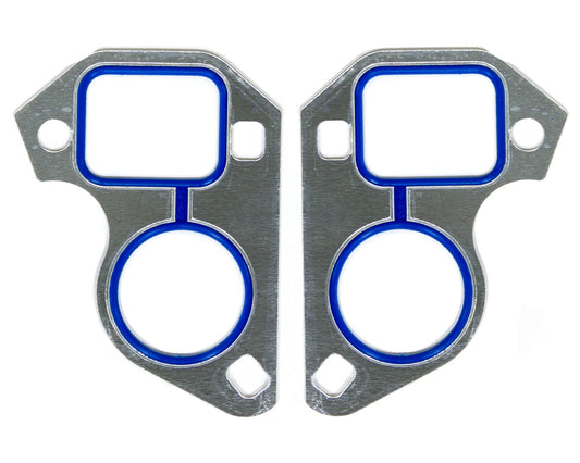 Water Pump Gasket - Aluminum / Rubber - GM LS-Series - Pair