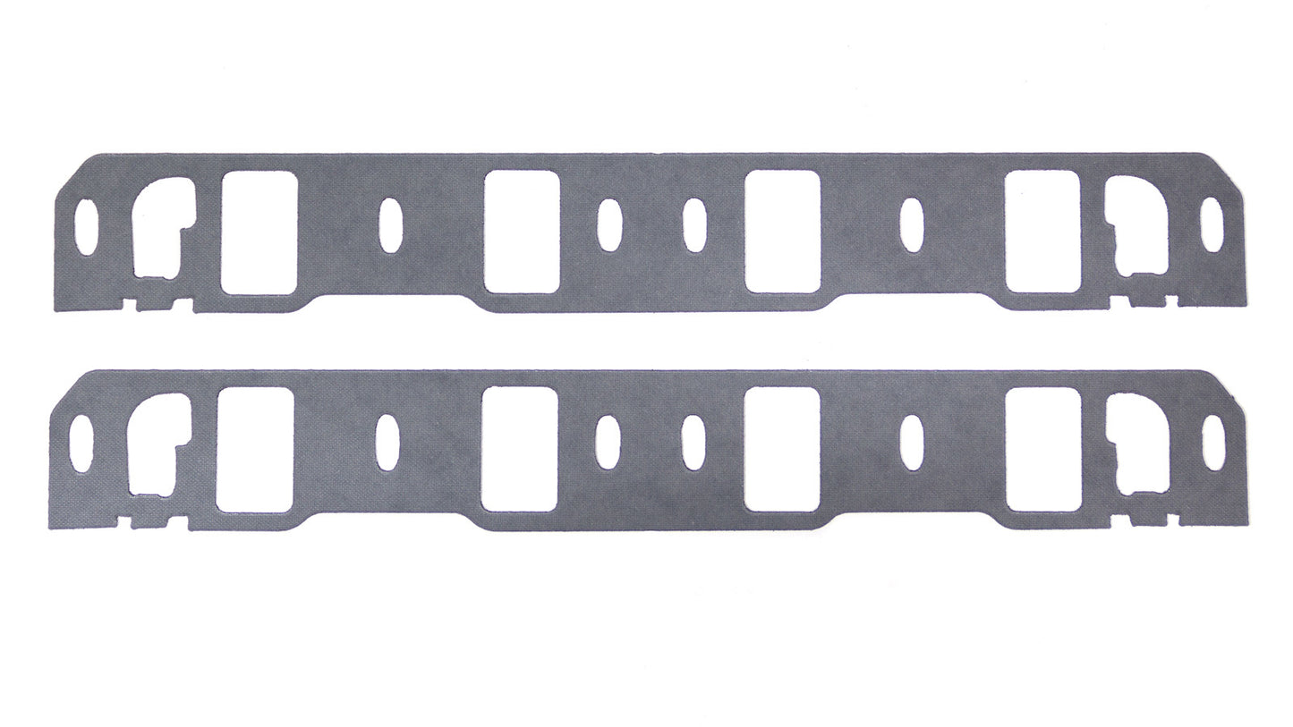 Intake Manifold Gasket - 0.06 in Thick - 1.28 x 2.12 in Rectangular Port - Composite - N351 Head - Small Block Ford - Pair