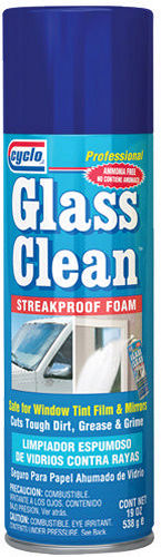 Glass Cleaner - 19 oz Aerosol - Each