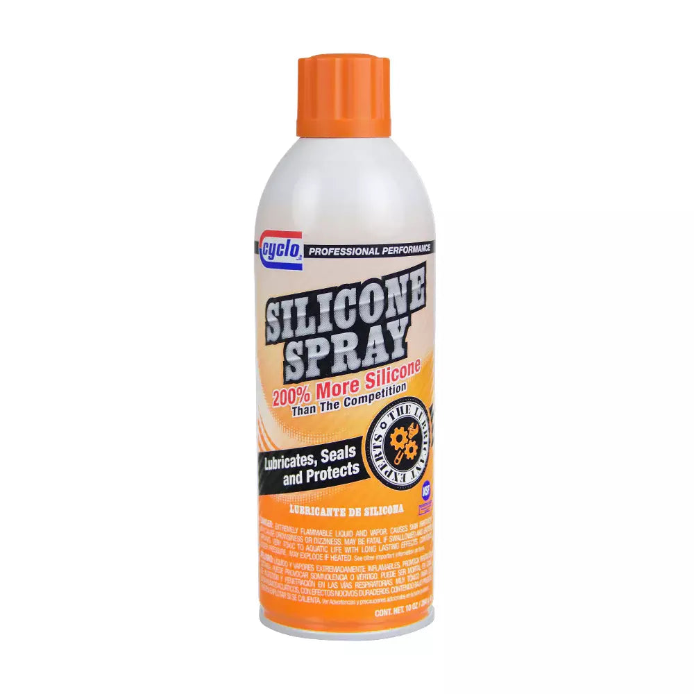 Spray Lubricant - Silicone - Synthetic - 10 oz Aerosol - Each