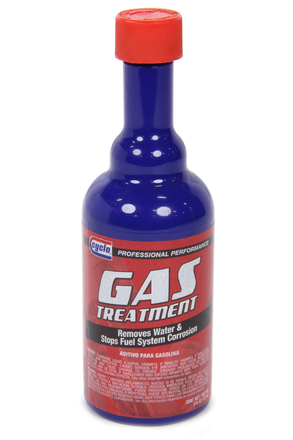 Fuel Additive - Gas Treatment - System Cleaner - Water Remover - 8 oz Bottle - Gas - Each