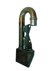 Oil Pump Pickup - Competition - Press / Bolt-On - 3/4 in Inlet Tube - 8 in Deep Pan - Small Block Chevy - Each