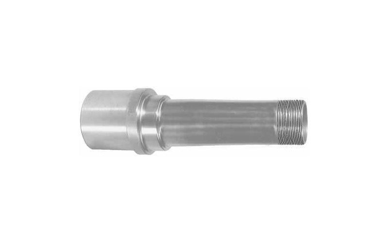 Rear Axle Snout - Weld-On - 1.0 Degree Camber - Steel - 2-5/8 in ID Axle Tubes - Each