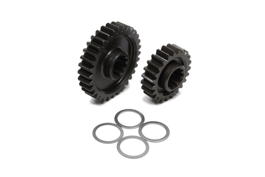 Quick Change Gear Set - Pro-Lite - Set 14 - 10 Spline - 4.11 Ratios 5.72 / 2.95 - 4.86 Ratios 6.76 / 3.50 - Steel - Each