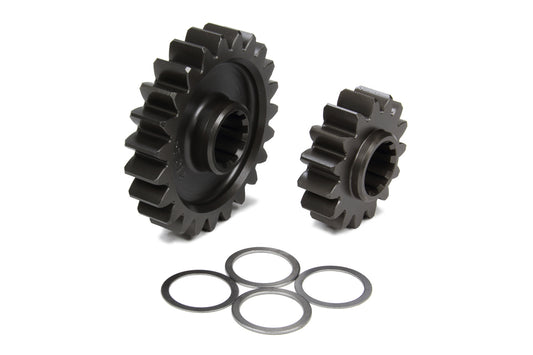 Quick Change Gear Set - Pro-Lite - Set 21 - 10 Spline - 4.11 Ratio 3.16 / 5.34 - 4.86 Ratio 3.74 / 6.32 - Steel - Pair