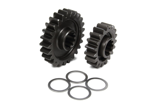 Quick Change Gear Set - Pro-Lite - Set 22 - 10 Spline - 4.11 Ratio 5.40 / 3.13 - 4.86 Ratio 6.38 / 3.70 - Steel - Each