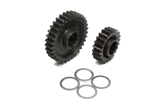 Quick Change Gear Set - Pro-Lite - Set 23 - 10 Spline - 4.11 Ratio 6.16 / 2.74 - 4.86 Ratio 7.28 / 3.24 - Steel - Each