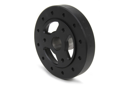 Harmonic Balancer - 6.000 in OD - Aluminum / Steel - Black - Internal Balance - Small Block Chevy - Each