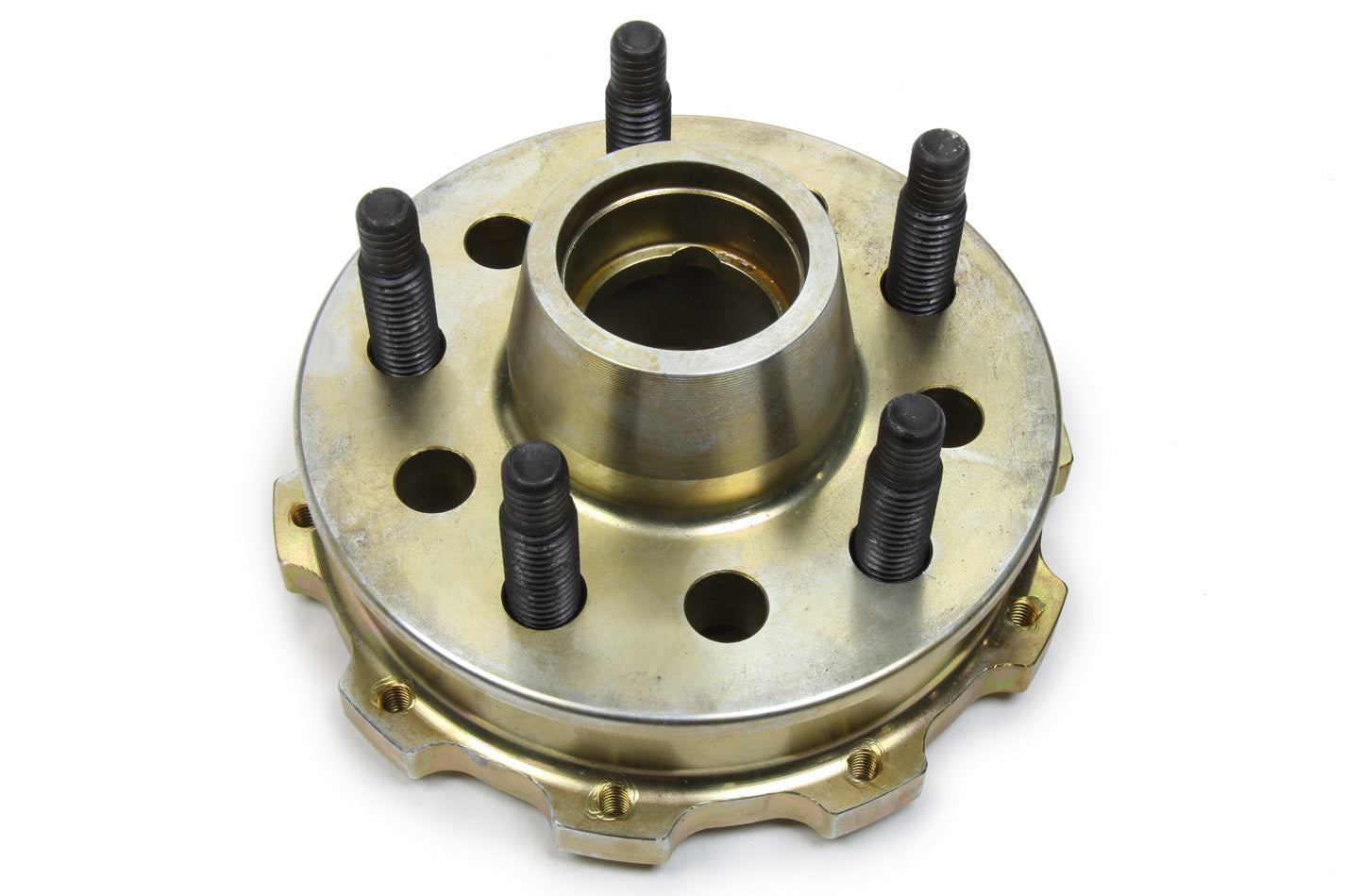 Wheel Hub - Front - 5 x 5.00 Wheel - Wheel Studs Included - Steel - Cadmium - Metric Spindle - Each