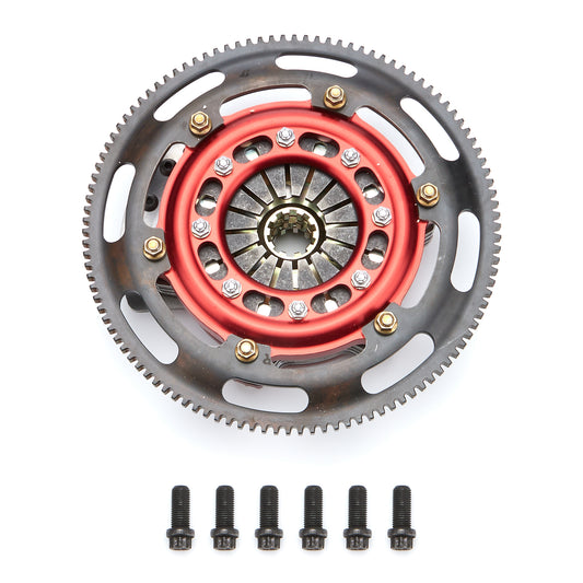 Clutch Kit - Pro-Lite - Triple Disc - 5.5 in Diameter - 1-1/8 in x 10 Spline - Sprung Hub - Steel Flywheel - Ceramic / Metallic - GM - Kit