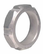 Nut - Aluminum - Natural - Wide 5 - Each