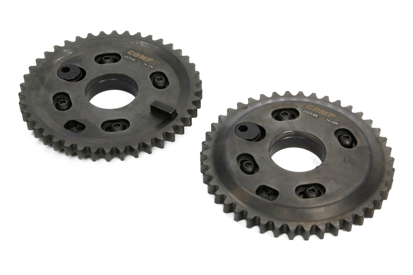 Timing Gear Drive - Camshaft Gears - Adjustable - Aluminum / Steel - Ford Modular - Pair