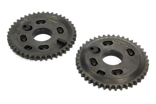 Timing Gear Drive - Camshaft Gears - Adjustable - Aluminum / Steel - Ford Modular - Pair
