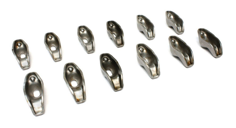 Rocker Arm - High Energy - 3/8 in Stud Mount - 1.75 Ratio - OEM / Long Slot - Steel - GM Inline-6 - Set of 12