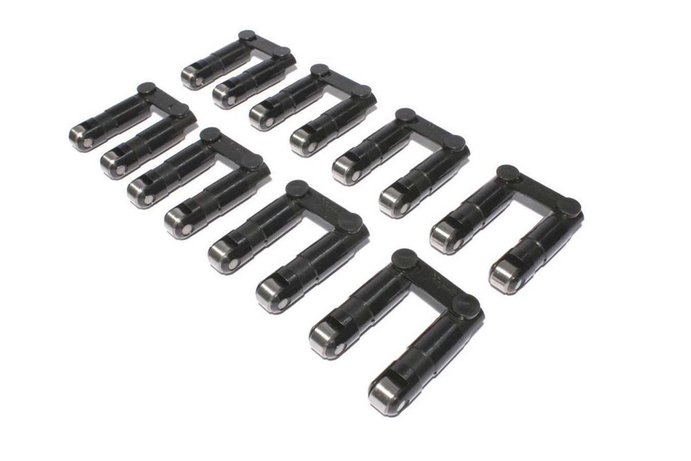 Lifter - Retro-Fit - Hydraulic Roller - 0.842 in OD - Link Bar - Short Travel - Small Block Chevy - Set of 16
