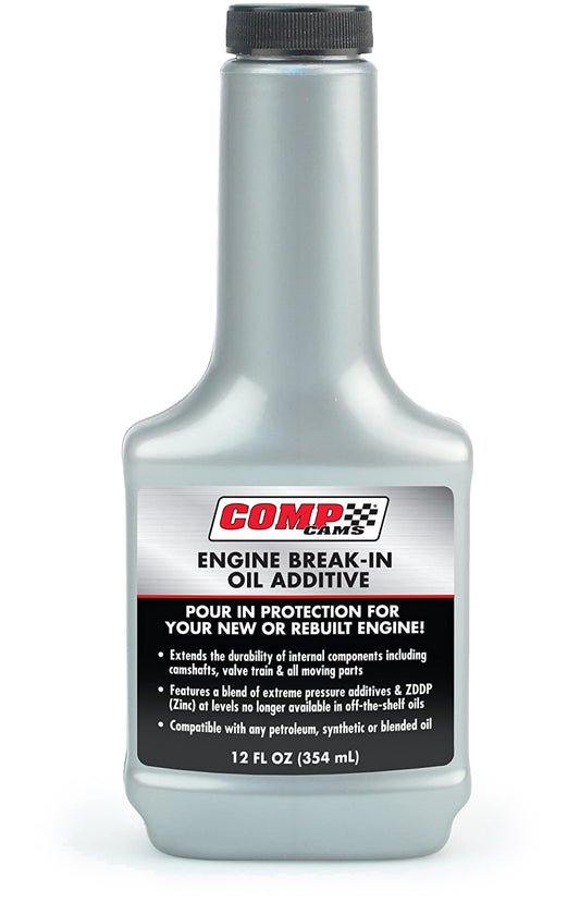 Motor Oil Additive - Engine Break-In - Zinc Additive - High Zinc - 12 oz Bottle - Each