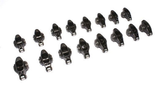 Rocker Arm - Ultra Pro Magnum XD - 3/8 in Stud Mount - 1.50 Ratio - Full Roller - Chromoly - Small Block Chevy - Set of 16