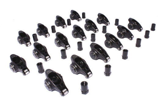 Rocker Arm - Ultra Pro Magnum XD - 7/16 in Stud Mount - 1.50 Ratio - Full Roller - Chromoly - Small Block Chevy - Set of 16