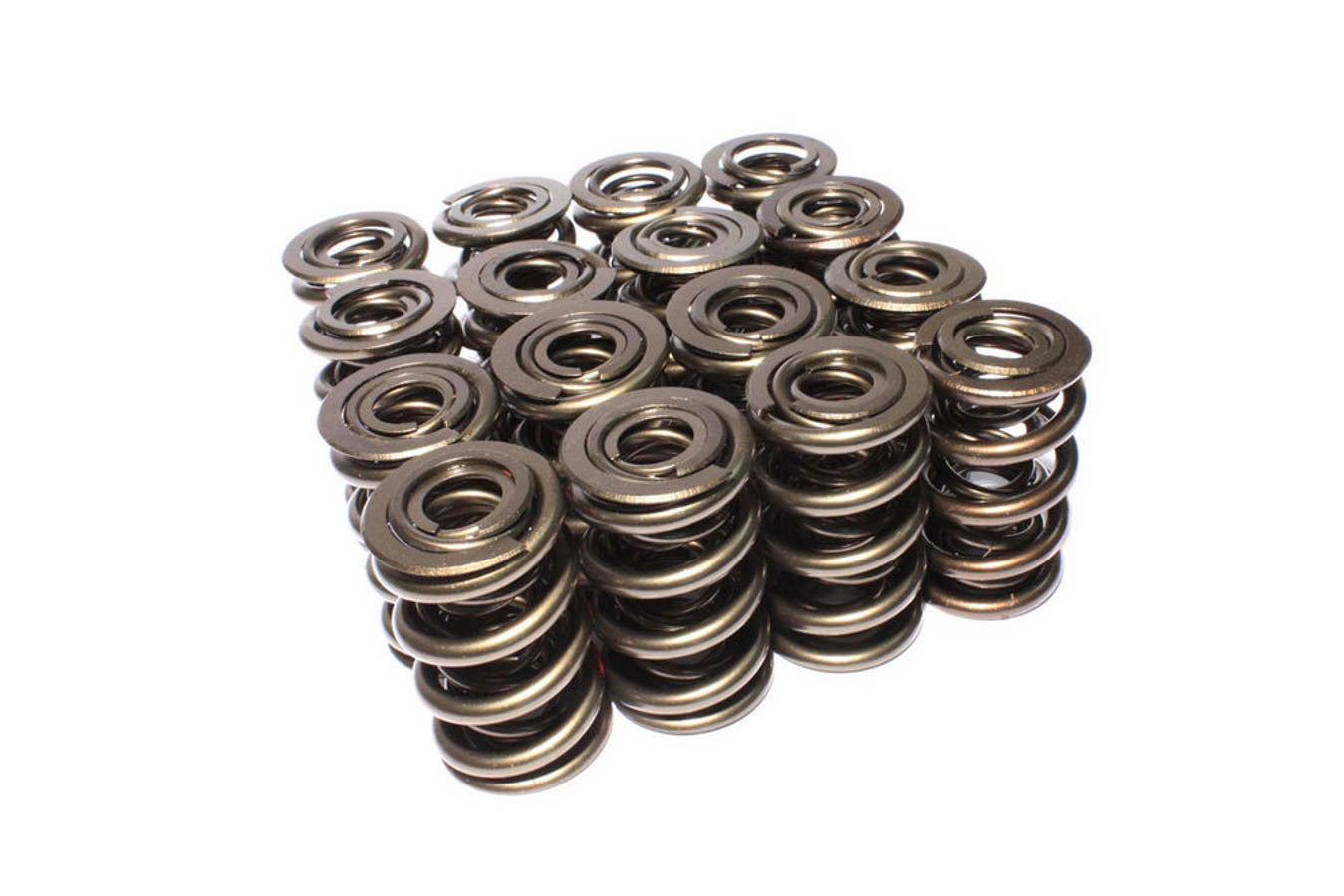 Valve Spring - Elite Race - Triple Spring - 712 lb/in Spring Rate - 1.161 in Coil Bind - 1.686 in OD - Set of 16