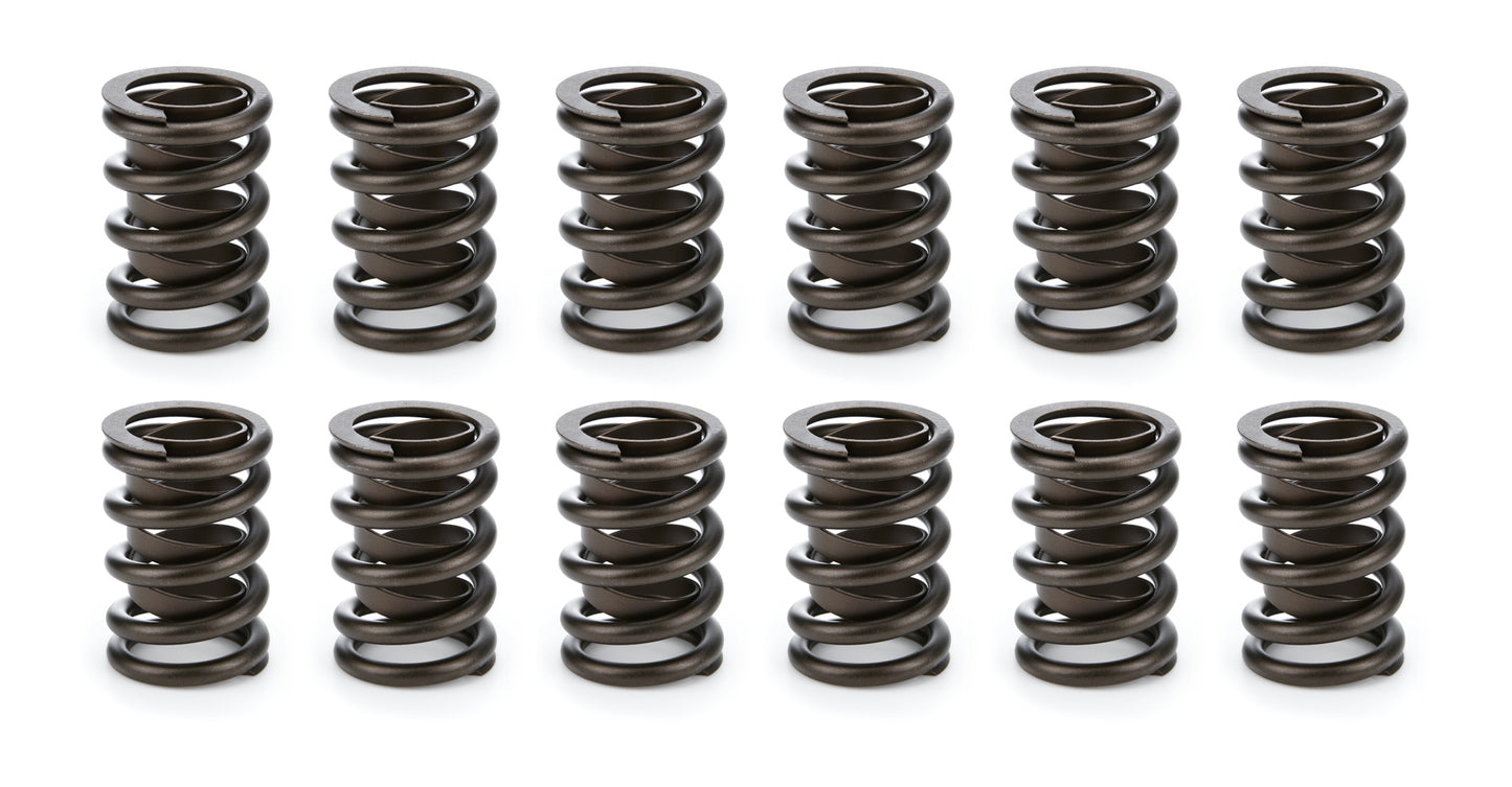 Valve Spring - Single Spring / Damper - 410 lb/in Spring Rate - 1.140 in Coil Bind - 1.480 in OD - Set of 12