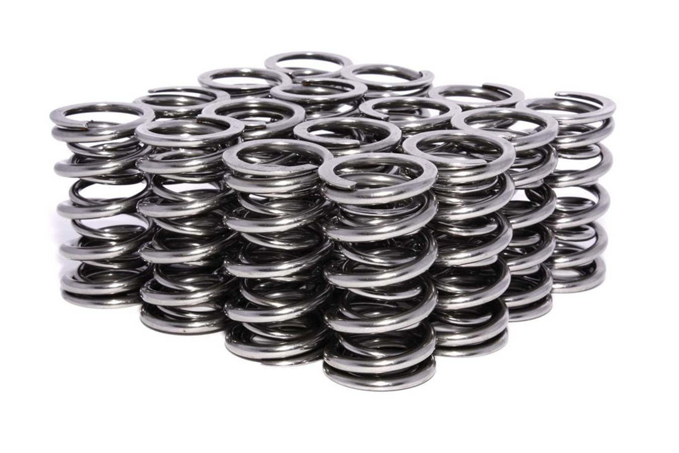 Valve Spring Kit - Dual Spring - 400 lb/in Spring Rate - 1.100 in Coil Bend - 1.320 in OD - Set of 16