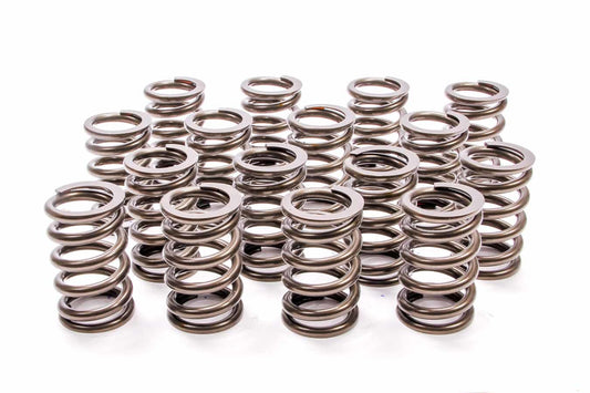 Valve Spring - Race Sportsman - Single Spring - 356 lb/in Spring Rate - 1.100 in Coil Bind - 1.320 in OD - Set of 16