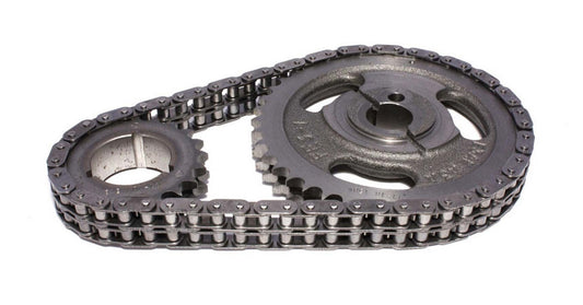 Timing Chain Set - Hi-Tech - Double Roller - Cast Iron / Billet Steel - Small Block Ford - Kit