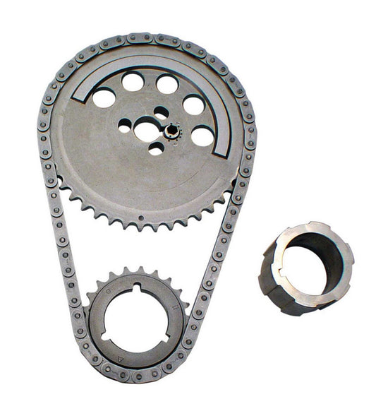 Timing Chain Set - Hi-Tech Adjustable - Double Roller - Billet Steel - GM LS-Series - Kit
