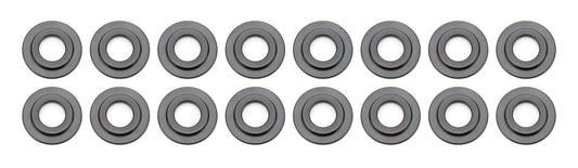 Valve Spring Locator - Inside - 0.060 in Thick - 1.300 in OD - 0.570 in ID - 0.910 in Spring ID - Steel - Set of 16