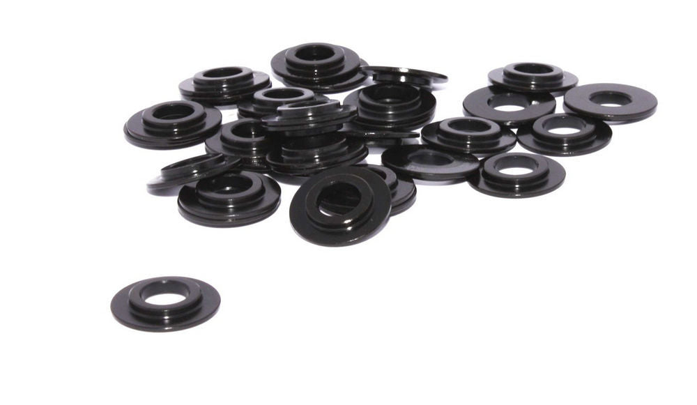 Valve Spring Locator - Inside - 0.060 in Thick - 1.100 in OD - 0.470 in ID - 0.720 in Spring ID - Steel - Set of 32