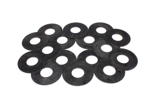 Valve Spring Shim - 0.060 in Thick - 1.437 in OD - Steel - Set of 16