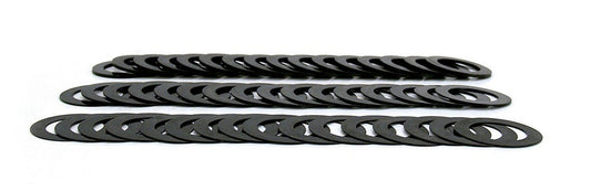 Valve Spring Shim Kit - 0.015 / 0.030 / 0.060 in Thick - 1.500 in OD - Steel - Kit
