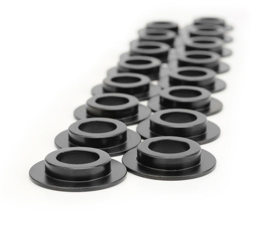 Valve Spring Locator - Inside - 0.060 in Thick - 1.300 in OD - 0.520 in ID - 0.670 in Spring ID - Steel - Set of 16