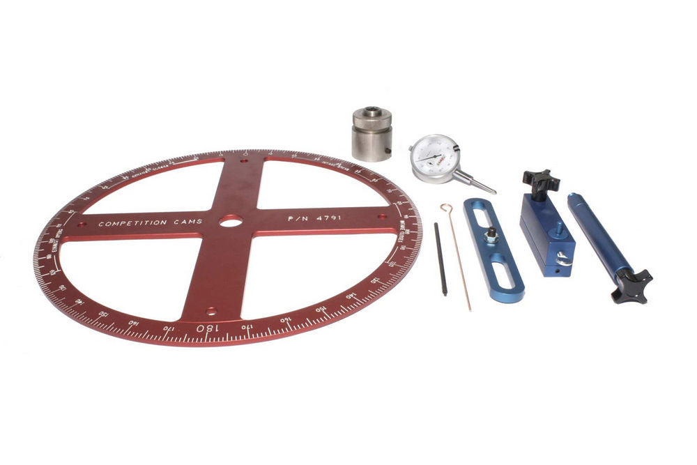 Camshaft Degree Kit - Pro Series - Cylinder Heads Off - 16 in Degree Wheel Diameter - Small Block Chevy - Kit