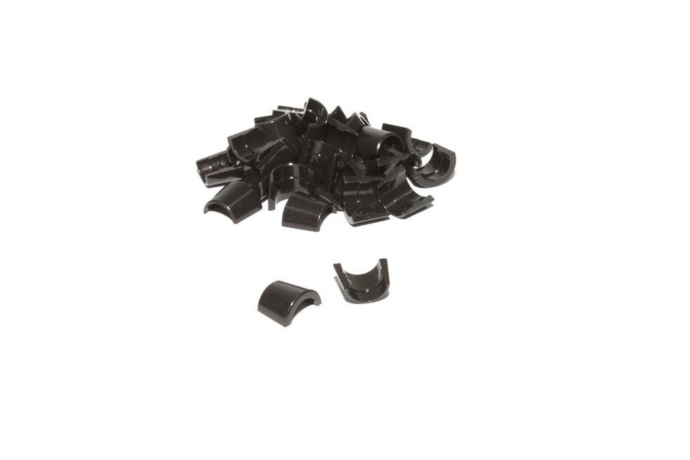 Valve Lock - Street Locks - 7 Degree - 5/16 in Valve Stem - Standard Height - Steel - Black Oxide - Set of 16