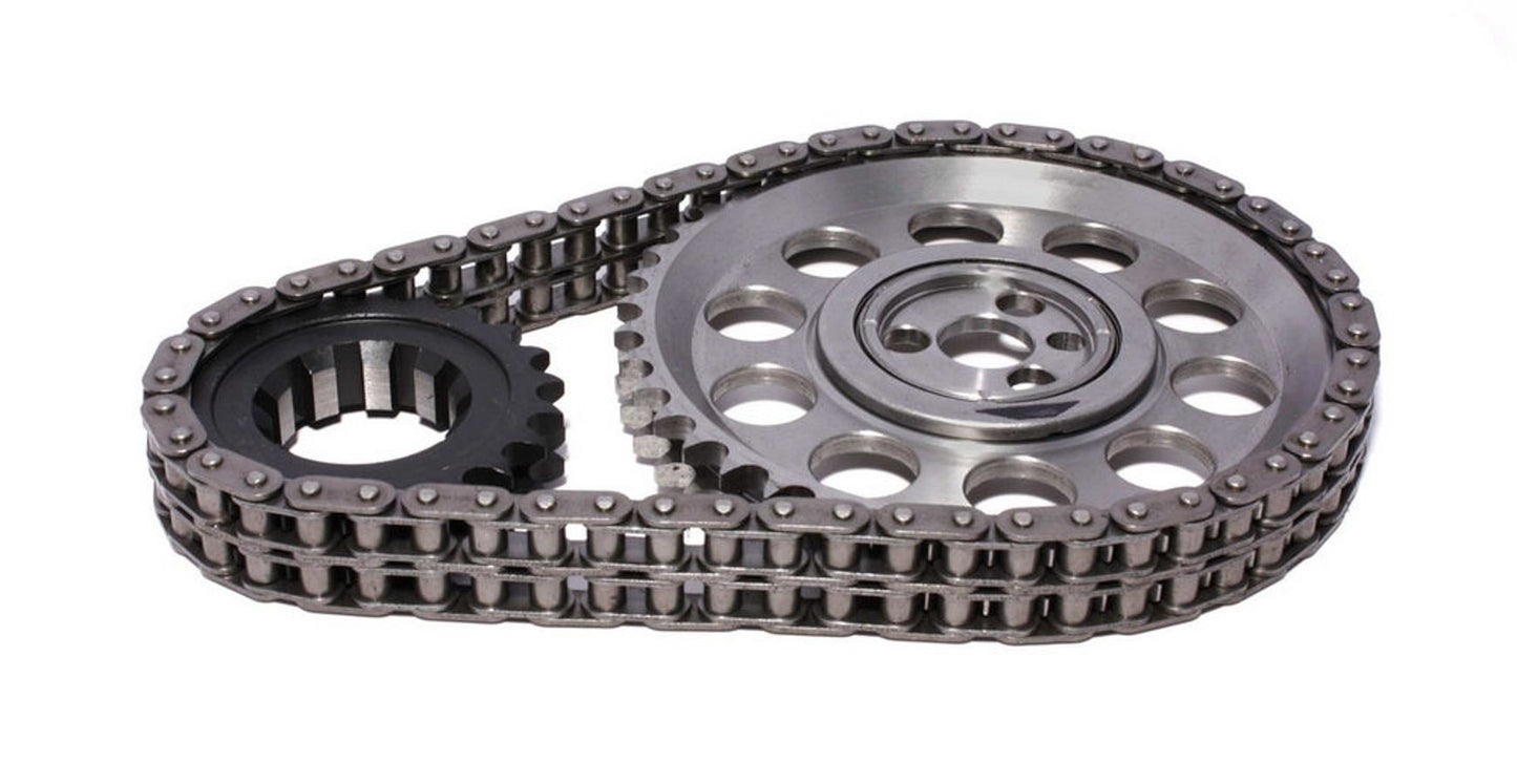Timing Chain Set - Double Roller - Keyway Adjustable - Billet Steel - Small Block Chevy - Kit