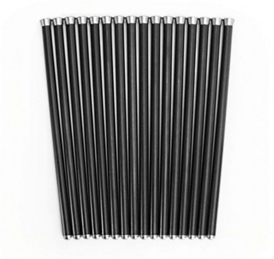 Pushrod - Magnum - 8.710 in Long - 3/8 in Diameter - 0.080 in Thick Wall - Chromoly - Set of 16
