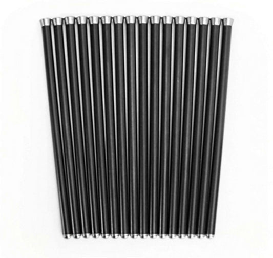 Pushrod - Magnum - 8.710 in Long - 3/8 in Diameter - 0.080 in Thick Wall - Chromoly - Set of 16