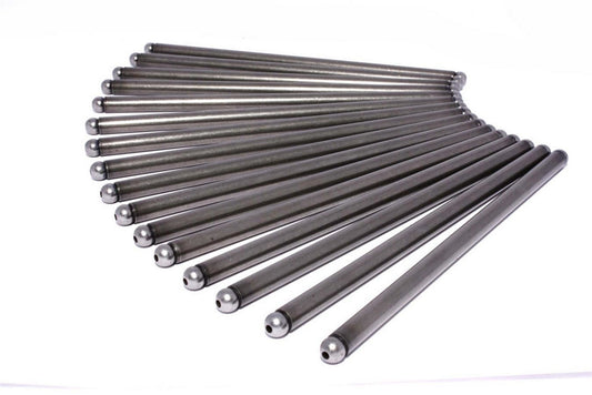 Pushrod - High Energy - 7.205 in Long - 5/16 in OD - Steel - Small Block Chevy - Set of 16