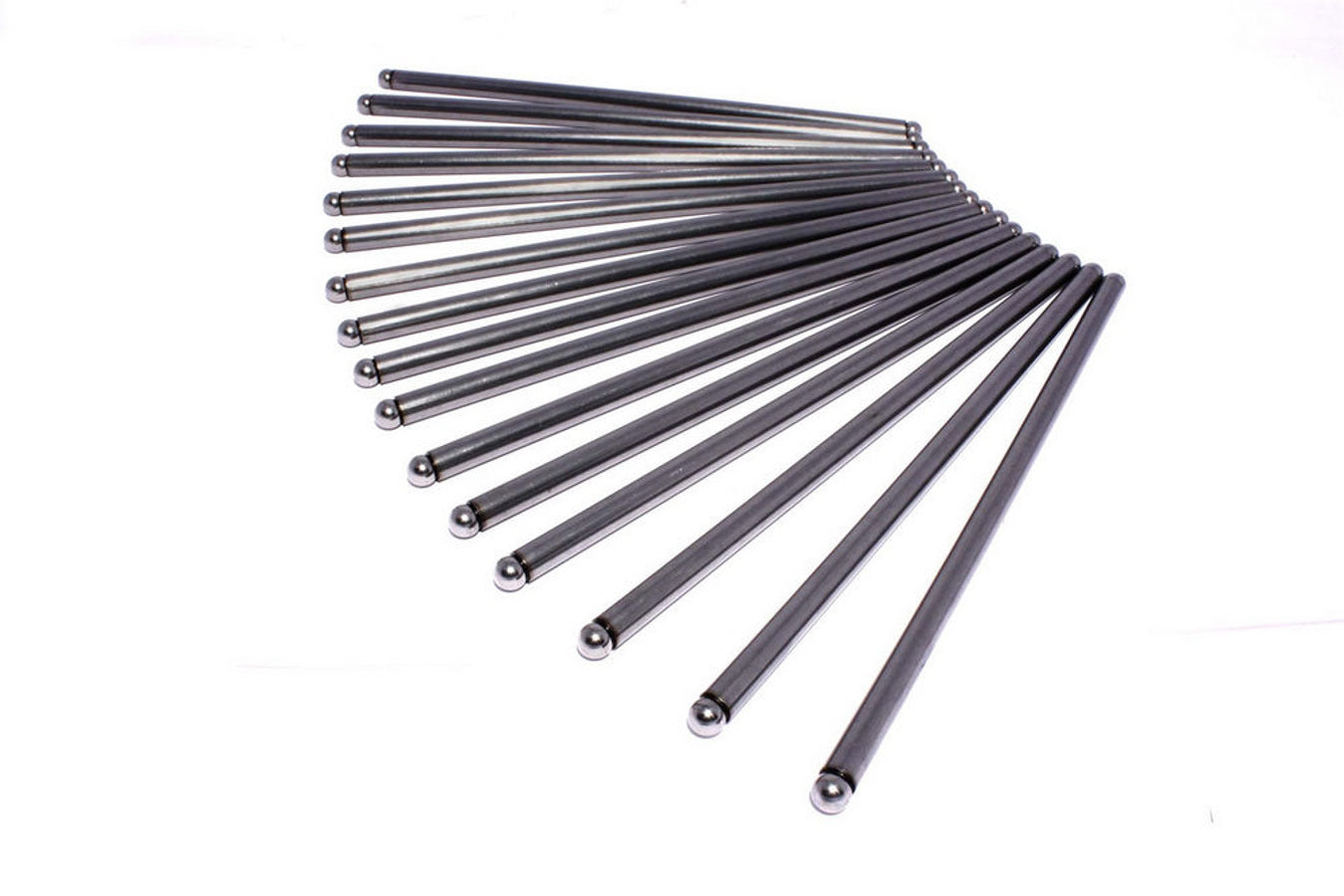 Pushrod - High Energy - 9.315 in Long - 5/16 in OD - Steel - Set of 16