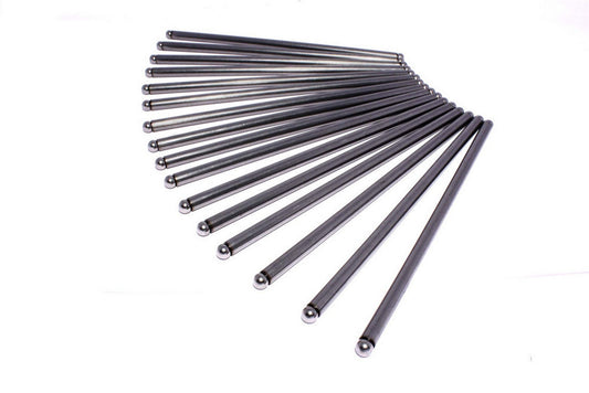 Pushrod - High Energy - 9.315 in Long - 5/16 in OD - Steel - Set of 16