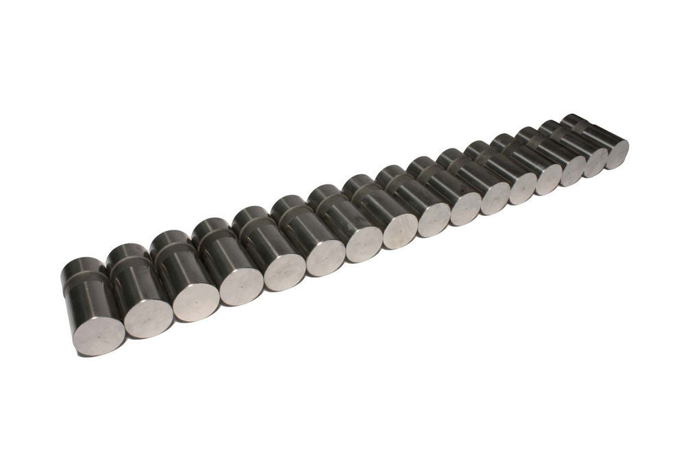Lifter - Mechanical Flat Tappet - 0.875 in OD - Direct Oiling - Ford V8 - Set of 16