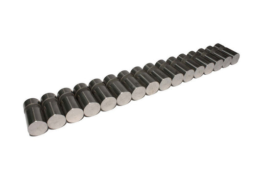 Lifter - Mechanical Flat Tappet - 0.875 in OD - Direct Oiling - Ford V8 - Set of 16