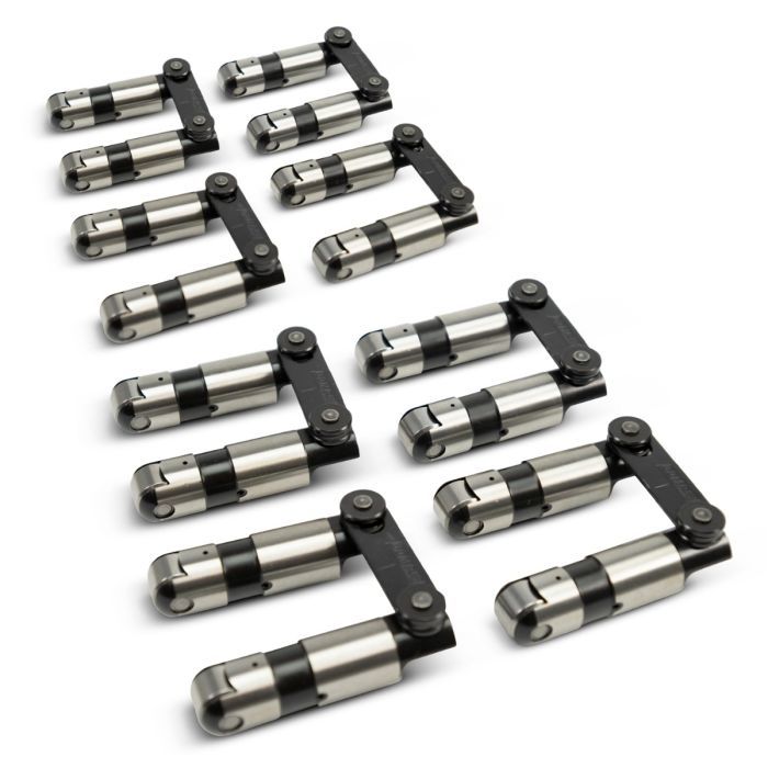 Lifter - Evolution Retro-Fit - Hydraulic Roller - 0.842 in OD - Link Bar - Small Block Chevy - Set of 16