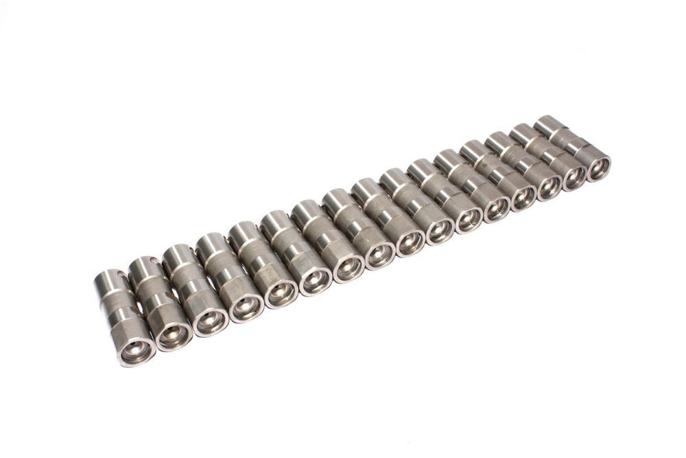 Lifter - OEM-Style - Hydraulic Roller - 0.842 in OD - Reduced Travel - Small Block Chevy / LS-Series - Set of 16